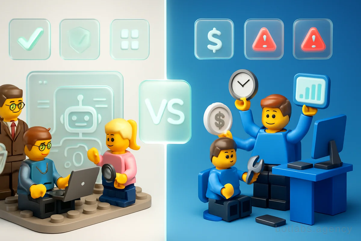 BotLabs Agency vs Freelancer: Choosing the Best Way to Build Your Business Chatbot in 2026