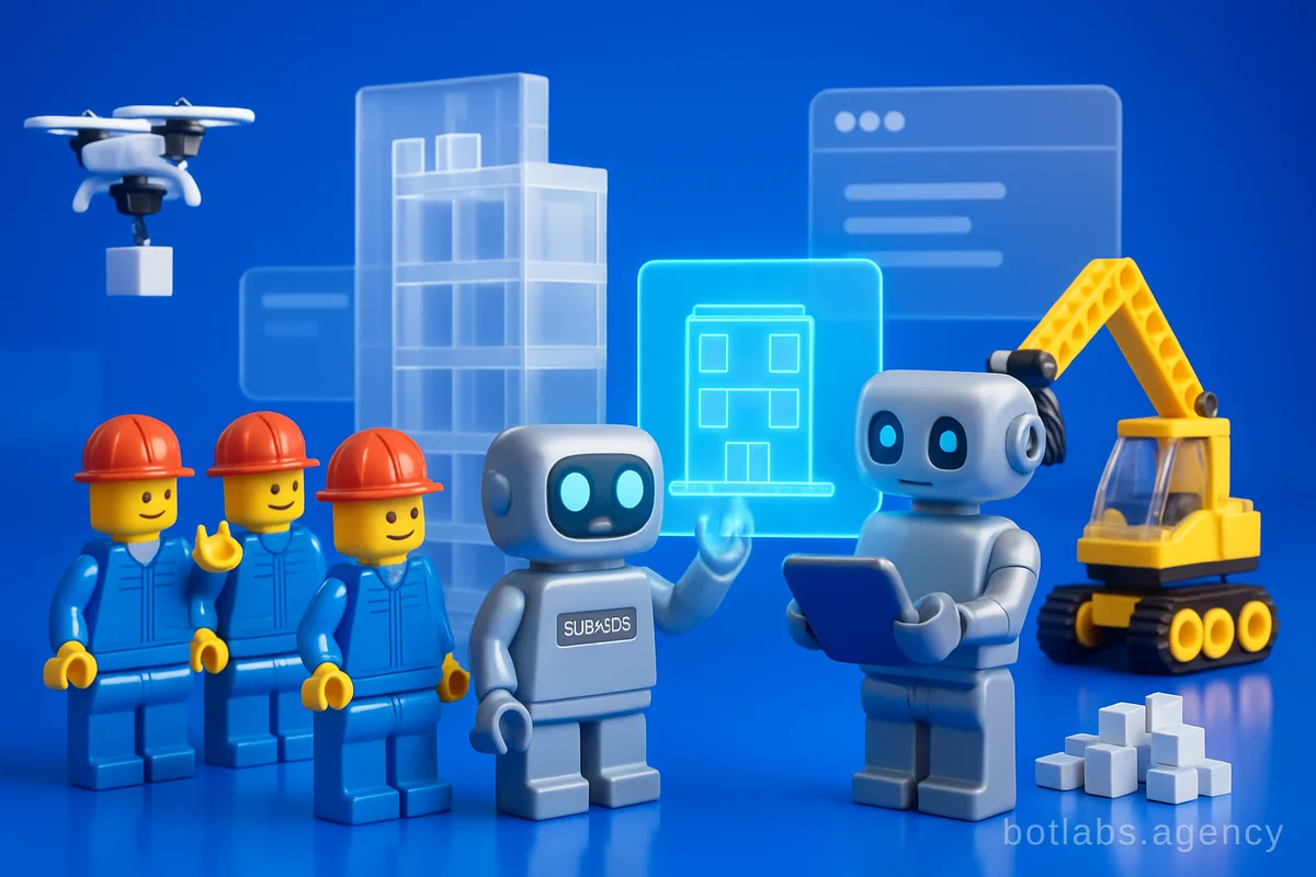 Чат-бот для будівельної компанії: Як автоматизація піднімає бізнес у 2026 році