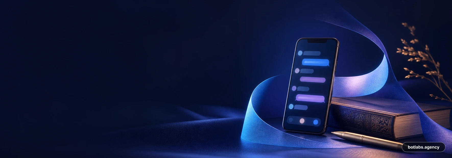 Virtual Friend Selia chatbot case visual by BotLabs Agency